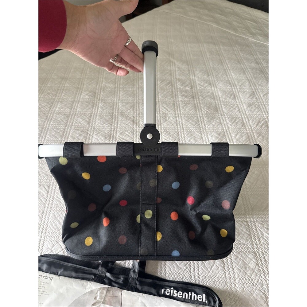 Reisenthel Carrybag Sturdy Shopping Basket Tote Bag NWT - Picture 2 of 5